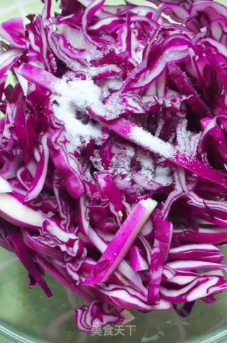 Purple Cabbage Salad recipe