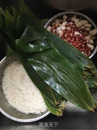 Red Beans and Candied Date Rice Dumplings recipe