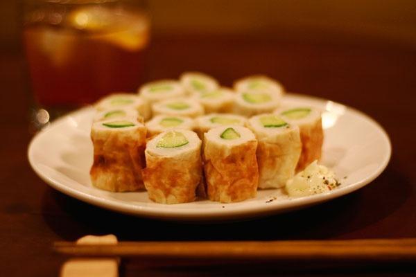 Cucumber Bamboo Wheel recipe