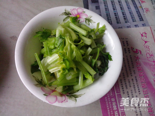 Celery Stir-fried Tofu recipe