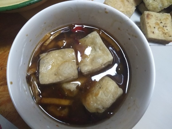 Homemade Fried Stinky Tofu recipe