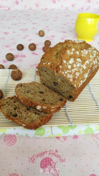 High-fiber Oatmeal Banana Cake recipe