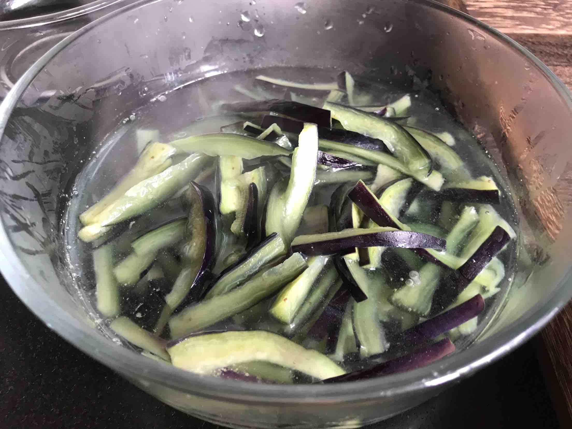 Cucumber with Eggplant recipe