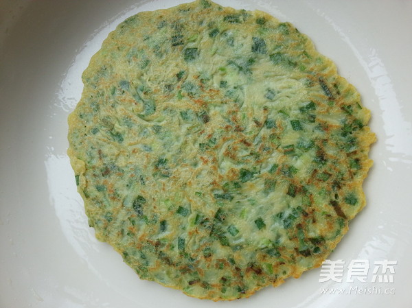 Yellow Rice Noodles, Egg and Chive Pancakes recipe