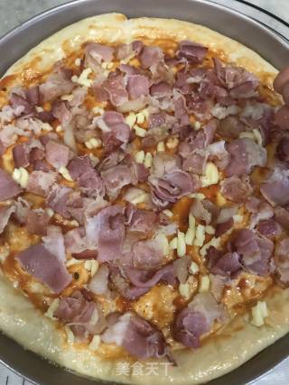 Shrimp and Bacon Pizza recipe