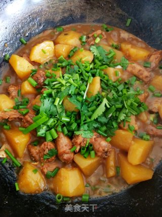 Chicken Neck Stewed Potatoes recipe