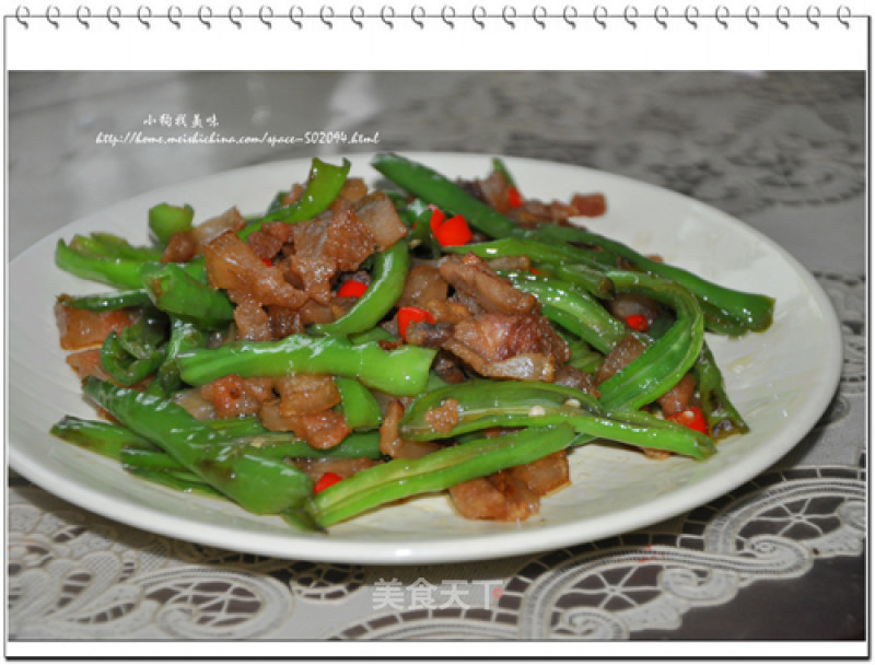 Hot Pepper Stir-fried Dregs recipe