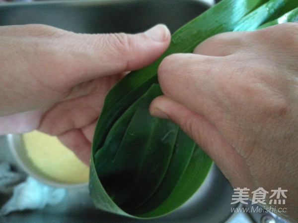 Honey Bean Yellow Rice Dumpling recipe