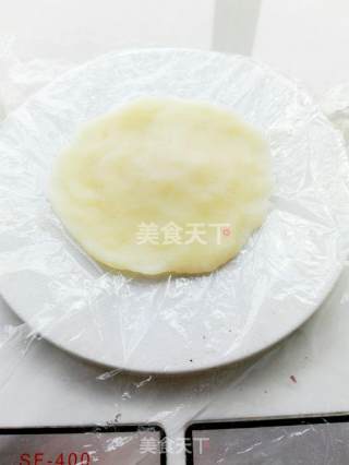 Blueberry Yogurt Mousse Snowy Mooncakes recipe