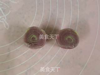 #柏翠大赛# Bean Paste Purple Potato Crisp recipe