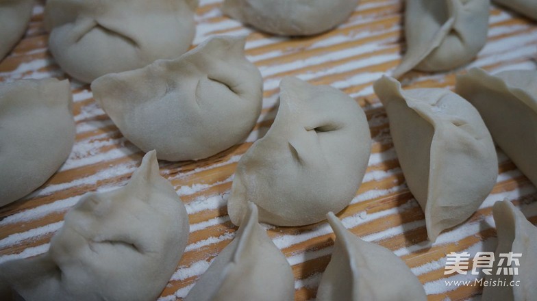 Pork Beef Cabbage Dumplings recipe