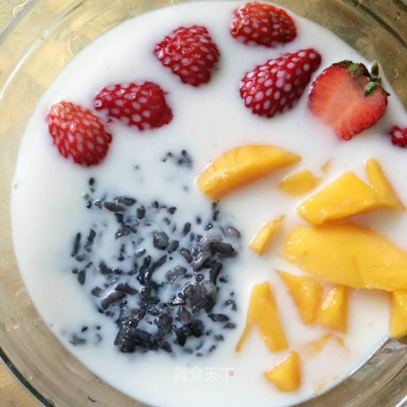 Mango Black Rice Lao recipe