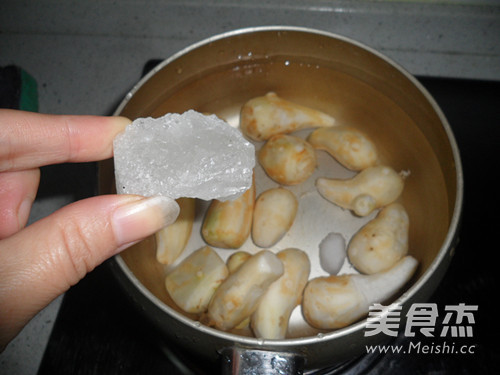 Taro Roasted Water Chestnut recipe