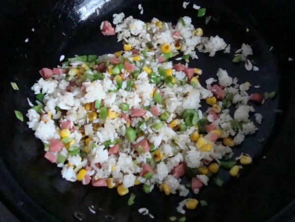 Corn Fried Rice recipe