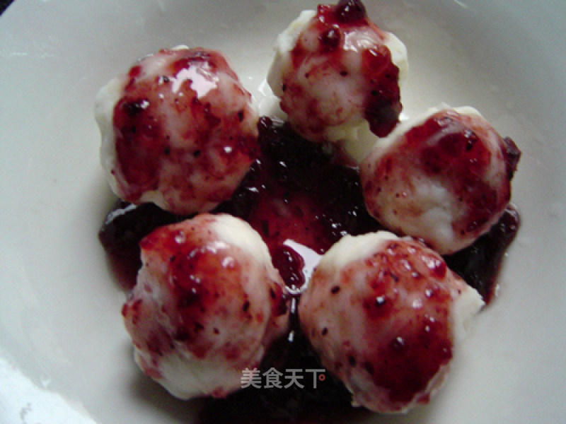 Blueberry Yam recipe
