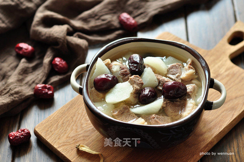 Angelica Yam Lamb Soup recipe