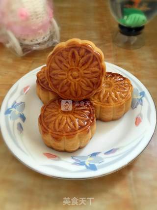 Bean Paste Mooncake recipe