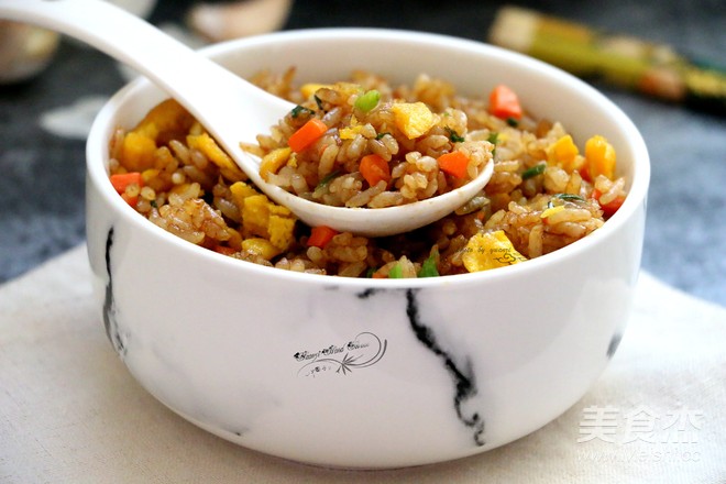 Soy Sauce Fried Rice recipe