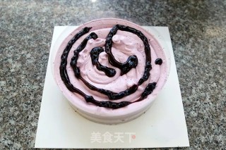 Chocolate Blueberry Naked Cake recipe