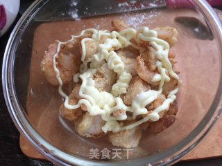 Shrimp Fruit Salad Tart# Oven美食# recipe