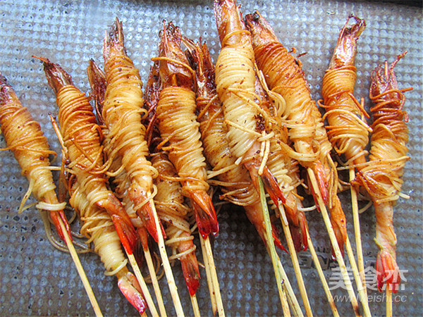 Bawang Supermarket丨golden Shrimp Skewers recipe