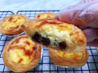 Honey Red Bean Egg Tart recipe