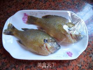 Microwave Version Steamed Sunfish recipe