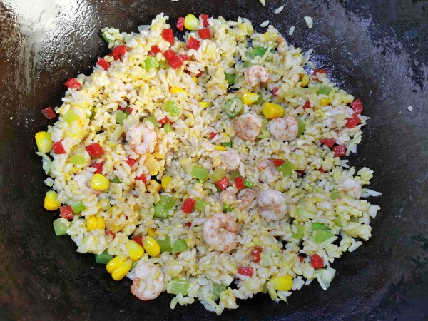 Golden Egg Fried Rice recipe