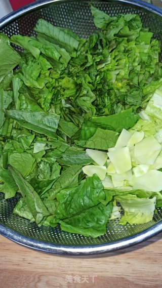 Sichuan-flavored Lettuce recipe