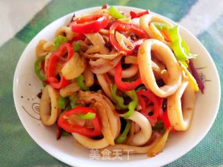 Spicy Squid Ring recipe