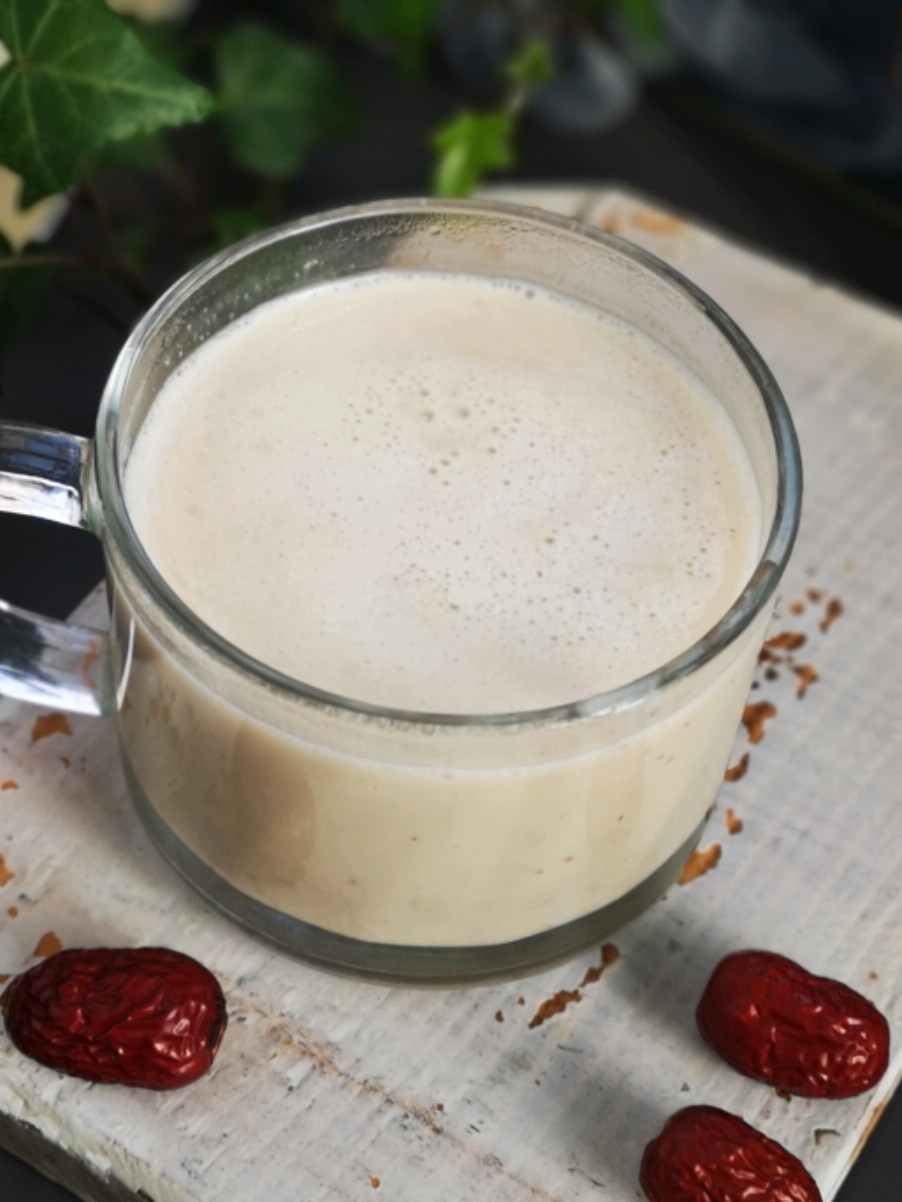 Slimming, Fat Reduction, and Delicious! Red Date Peanut Brown Rice Milk recipe