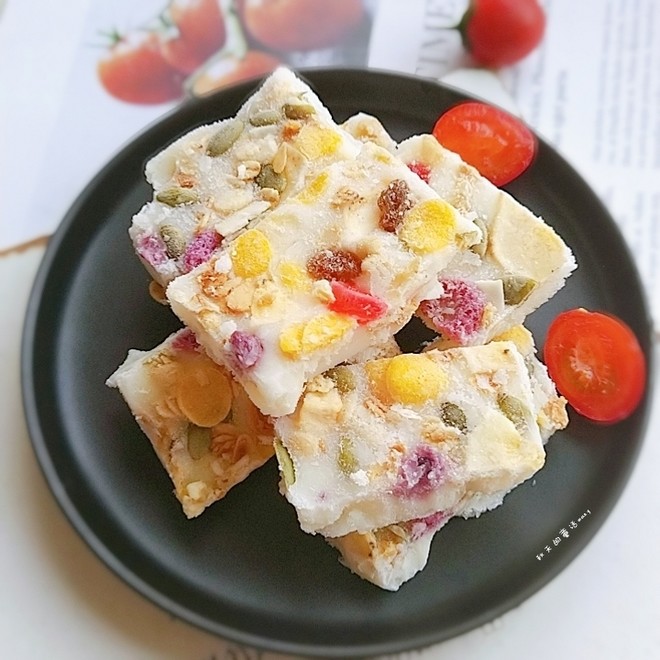 Yogurt Fruit Oatmeal Jelly recipe