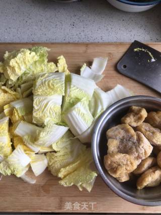 Cabbage Tofu Stew recipe