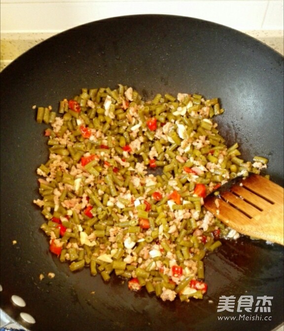 Stir-fried Minced Pork with Pickled Beans and Classic Hunan Vegetable recipe