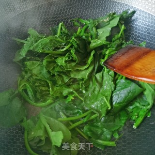 Fried Spinach recipe
