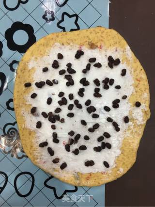 #四sessionito is A Love to Eat Festival#high-fiber Goji Berry Cheese Honey Bean Soft European Buns recipe