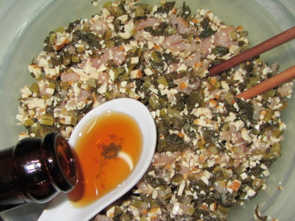 Thousand Sheets of Dried Radish and Minced Pork recipe