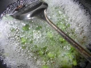 Fried Edamame with Pickled Cucumber recipe