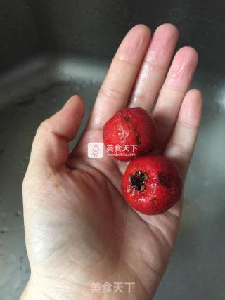 The Best Solution of Hawthorn---wine Stopper Version*fried Red Fruit recipe