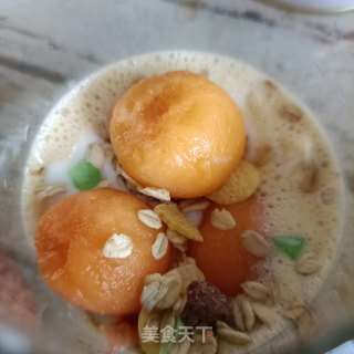 "cute Delicacy" Oatmeal Loquat Yogurt Cup recipe