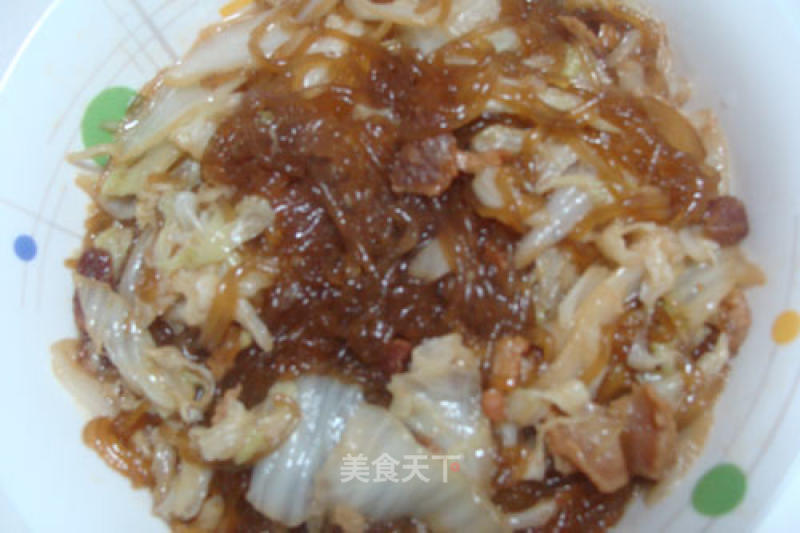 Chinese Cabbage Pork Belly Stewed Vermicelli