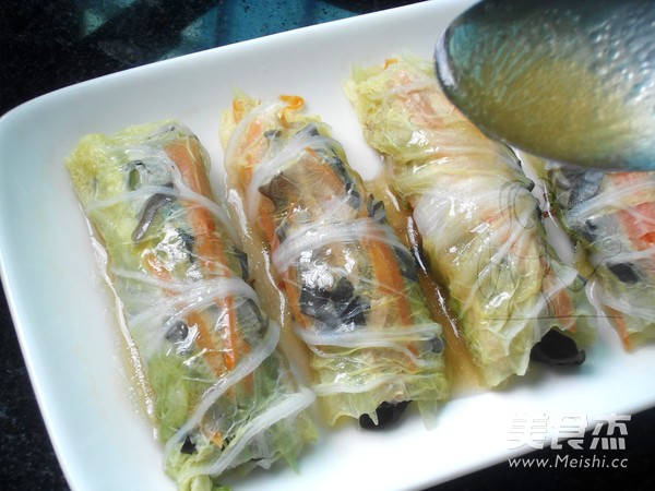 Steamed Cabbage Rolls recipe