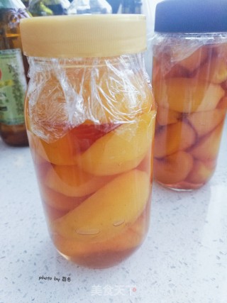 Canned Yellow Peach recipe