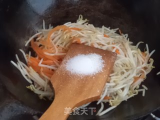 Cucumber Bean Sprouts recipe