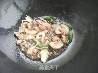 Braised Pork Belly with Mushrooms recipe