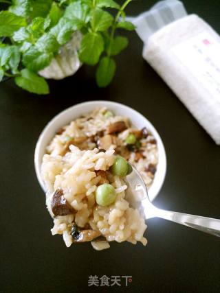 Seafood Shiitake Rice recipe