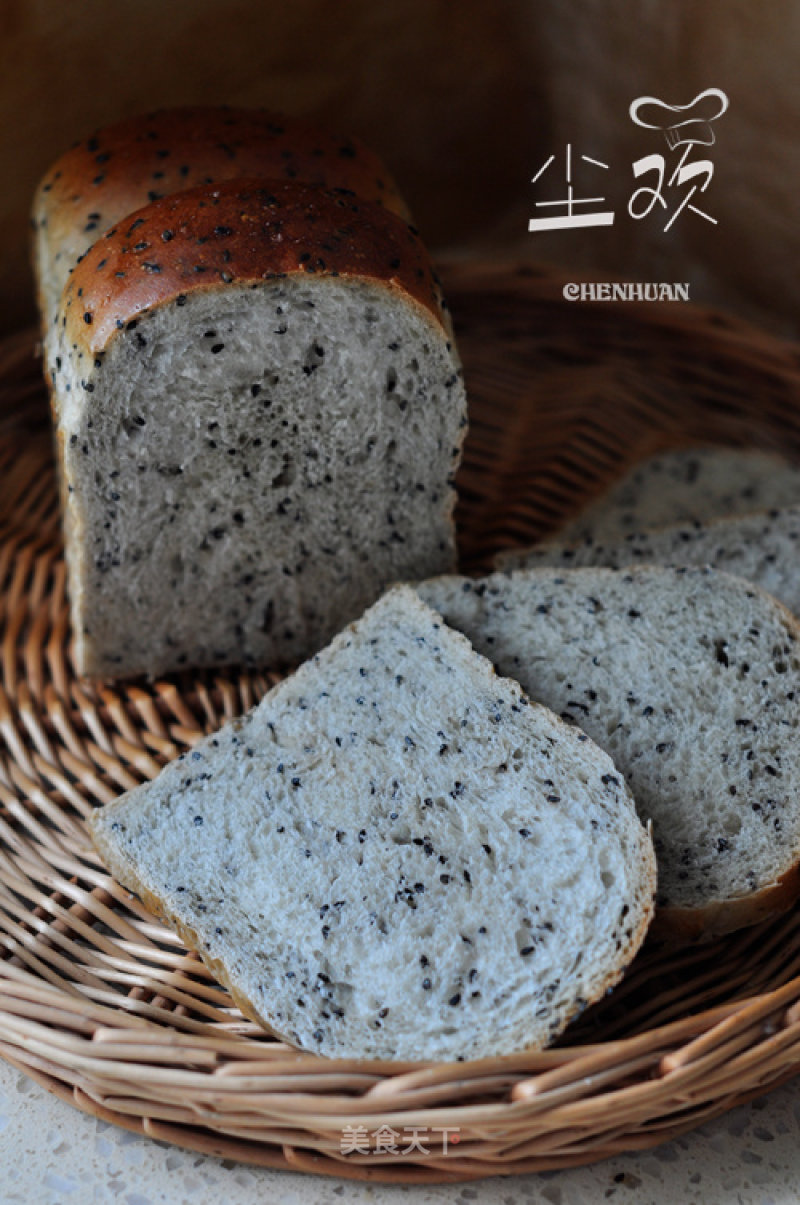 #aca烤明星大赛#black Sesame Toast recipe
