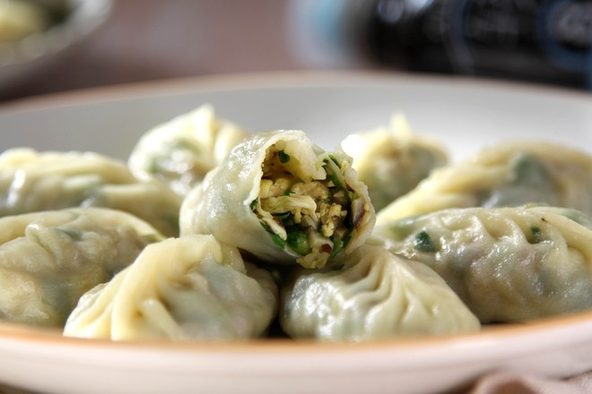 Three Fresh Vegetarian Steamed Dumplings recipe