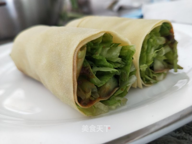 Dried Tofu and Vegetable Rolls
