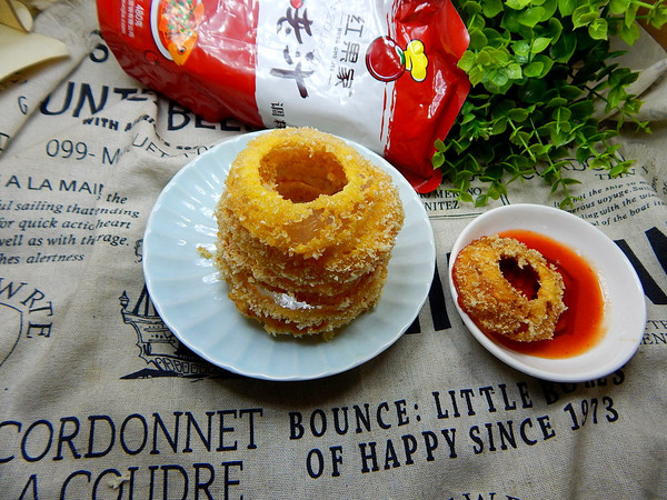 Fried Onion Rings recipe